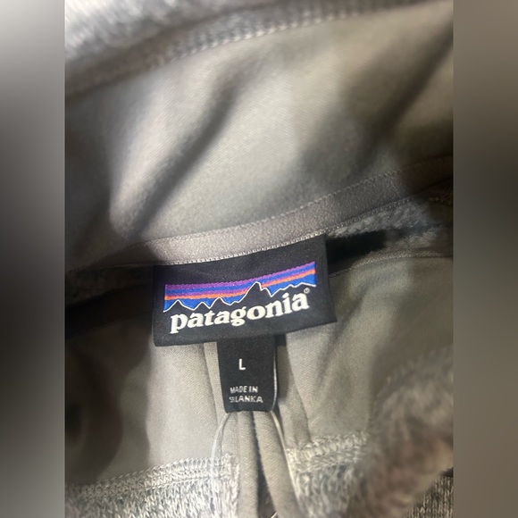 Patagonia Better Sweater 1/4 Zip | Women’s L | Birch White | NWT | $119 MSRP - Picture 9 of 9